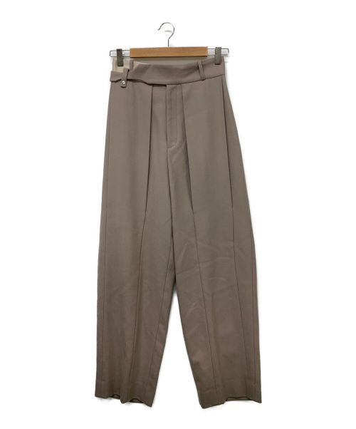 TELOPLAN（テーロプラン）TELOPLAN (テーロプラン) Chiyo Trousers ベージュ サイズ:Sの古着・服飾アイテム