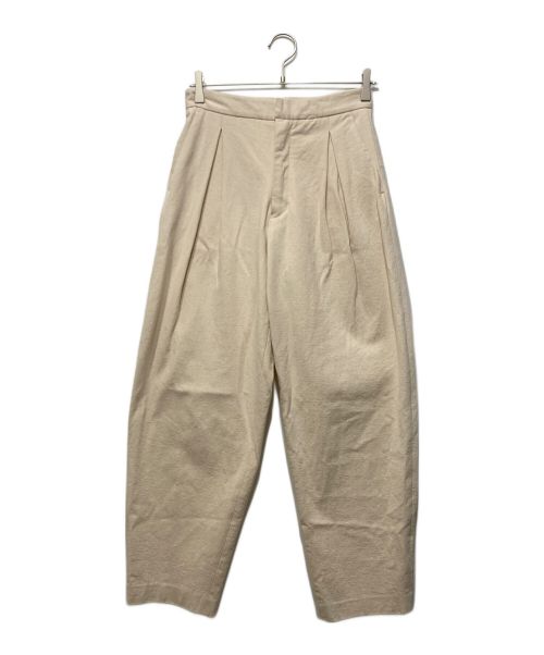 TODAYFUL（トゥデイフル）TODAYFUL (トゥデイフル) Cotton Boxtuck Pants アイボリー サイズ:38の古着・服飾アイテム