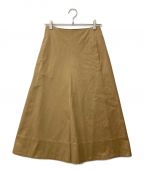 YLEVEイレーヴ）の古着「finx cotton chino skirt」｜ベージュ