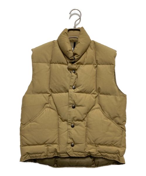 SIERRA DESIGNS（シエラデザインズ）SIERRA DESIGNS (シエラデザインズ) DOWN SIERRA VEST ベージュ サイズ:Mの古着・服飾アイテム