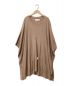 TODAYFUL（トゥデイフル）の古着「Linen Knit Poncho」｜ブラウン