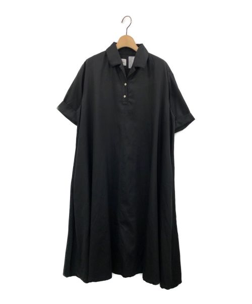 foufou（フーフー）foufou (フーフー) open collar dress ブラックの古着・服飾アイテム