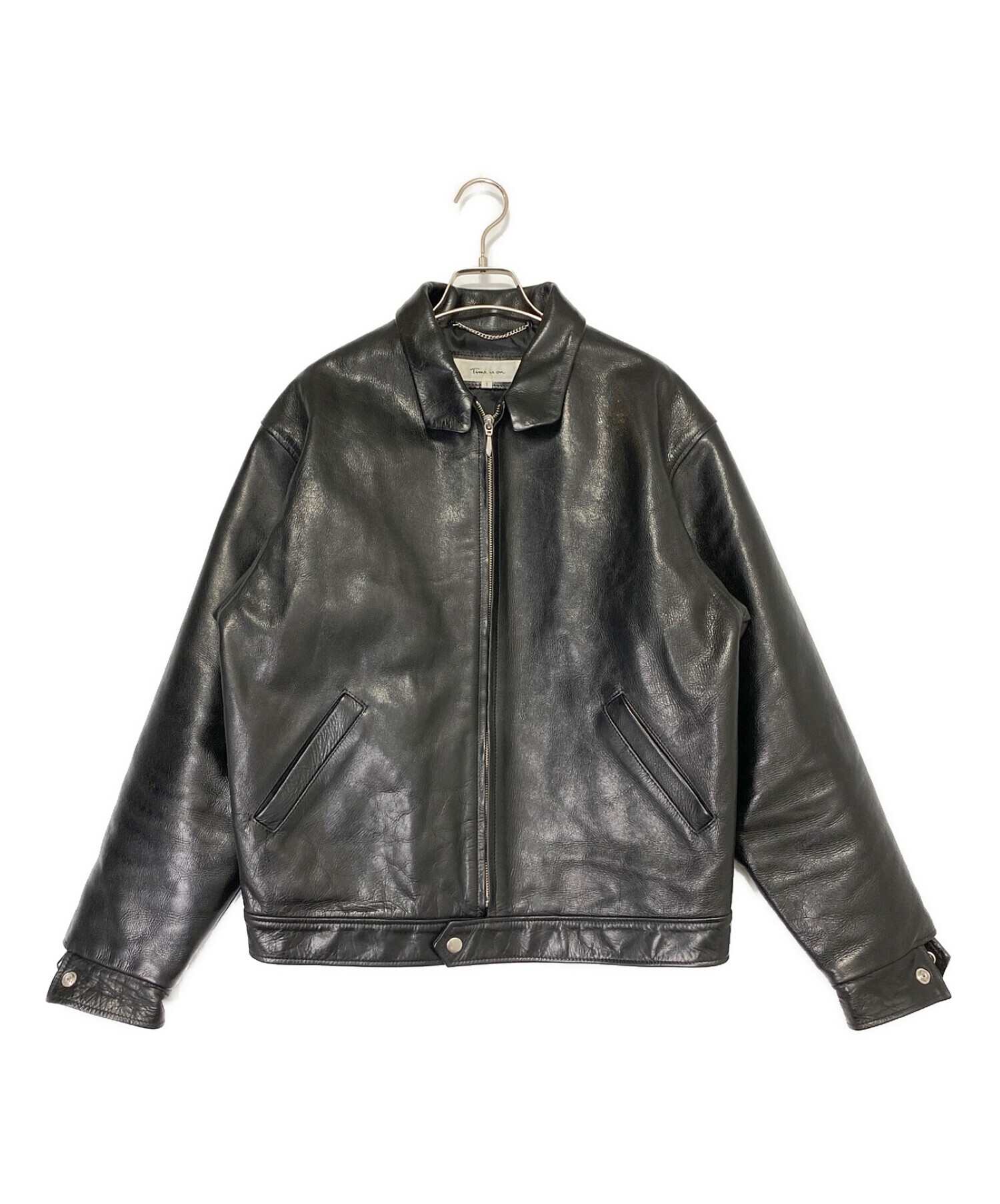 time is on ZIA´S LEATHER JKT レザージャケット-