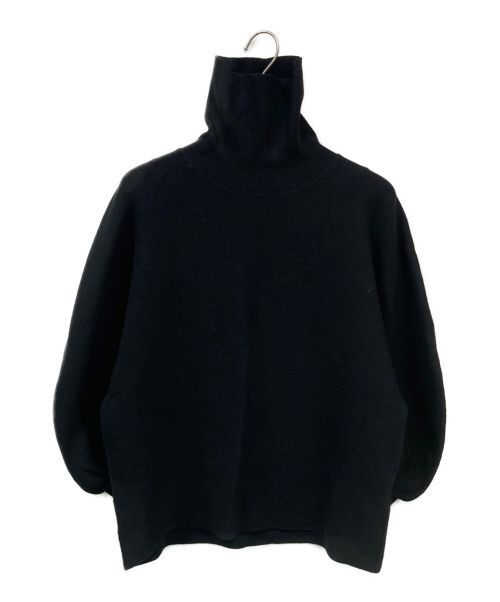 RIM.ARK（リムアーク）RIM.ARK (リムアーク) Dolman wide knit tops ブラック サイズ:36の古着・服飾アイテム