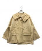 I AMアイアム）の古着「handmade big collar coat」｜ベージュ