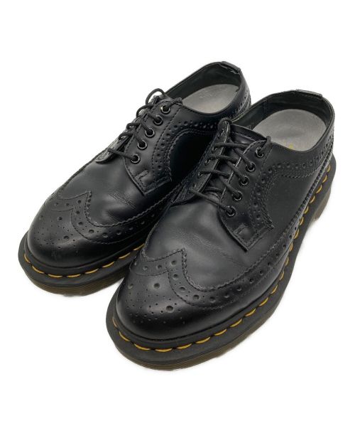 Dr.Martens（ドクターマーチン）Dr.Martens (ドクターマーチン) ブローグシューズ ブラック サイズ:UK３の古着・服飾アイテム