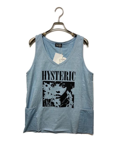 Hysteric Glamour（ヒステリックグラマー）Hysteric Glamour (ヒステリックグラマー) SPECIAL TO ME タンクトップ ブルー サイズ:- 未使用品の古着・服飾アイテム