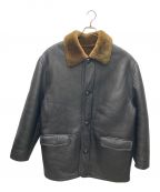 US SHEEPSKIN  INTERNATIONAL LTDユーエスシープスキンインターナショナル）の古着「フライトジャケット」｜ブラック