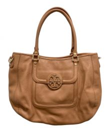 TORY BURCH（トリーバーチ）の古着「2WAYショルダーバッグ」｜ベージュ