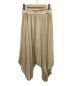 HYKE (ハイク) SQUARE PLEATED SKIRT ベージュ サイズ:2：5000円