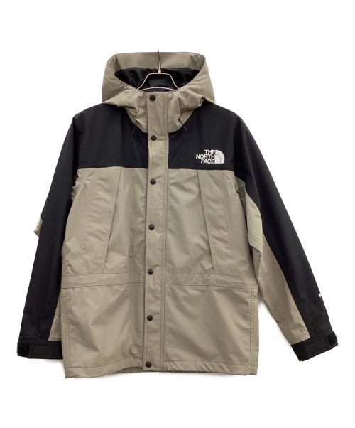 THE NORTH FACE（ザ ノース フェイス）THE NORTH FACE (ザ ノース フェイス) マウンテンライトジャケット ブラック×ベージュ サイズ:Mの古着・服飾アイテム