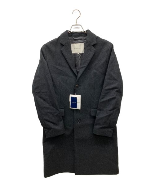 MACKINTOSH（マッキントッシュ）MACKINTOSH (マッキントッシュ) ストームシステム ウールコート チャコールグレー サイズ:38の古着・服飾アイテム