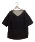 Ameri（アメリ）の古着「MEDI BACK SHEER KNIT TOP」｜ブラック