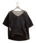 Ameri (アメリ) MEDI BACK SHEER KNIT TOP ブラック サイズ:表記無し：2980円