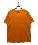 SUPREMEシュプリーム）の古着「ポケットTシャツ」｜オレンジ