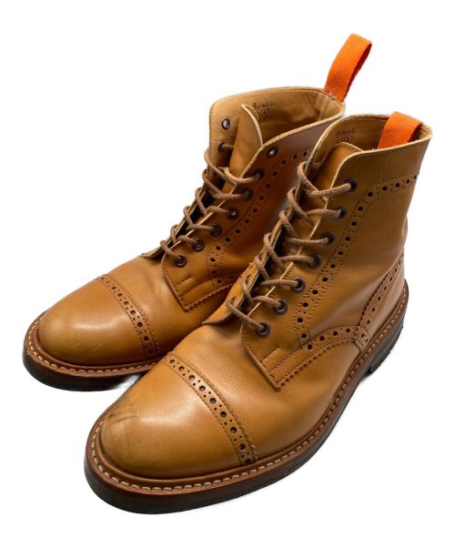 Tricker's（トリッカーズ）Tricker's (トリッカーズ) JUNYA WATANABE MAN (ジュンヤワタナベマン) カントリーブーツ ブラウン サイズ:UK7の古着・服飾アイテム