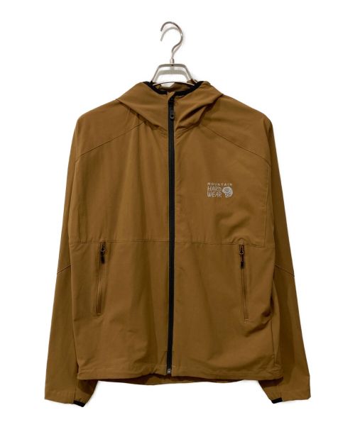 MOUNTAIN HARD WEAR（マウンテンハードウェア）MOUNTAIN HARD WEAR (マウンテンハードウェア) Mountain Speed Hoody ブラウン サイズ:Sの古着・服飾アイテム