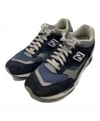 NEW BALANCEニューバランス）の古着「ローカットスニーカー」｜ネイビー