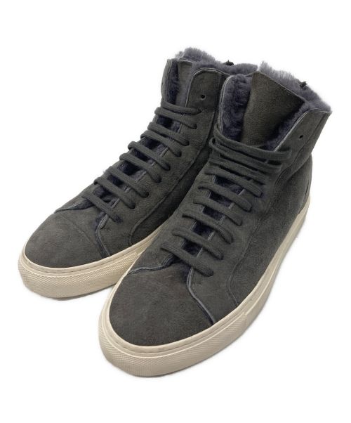 WOMAN BY COMMON PROJECTS（ウーマンバイコモンプレジェクト）WOMAN BY COMMON PROJECTS (ウーマンバイコモンプレジェクト) ハイカットスニーカー チャコールグレー サイズ:37の古着・服飾アイテム