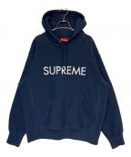 SUPREMEシュプリーム）の古着「Capital Hooded Sweatshirt」｜ネイビー