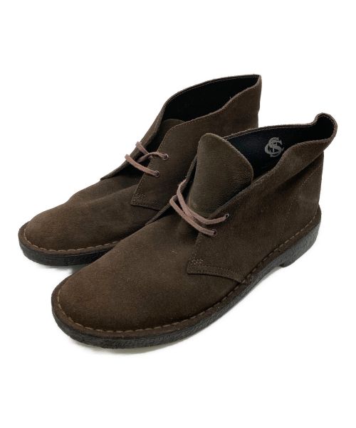 CLARKS（クラークス）CLARKS (クラークス) スウェードデザートブーツ ブラウン サイズ:US10の古着・服飾アイテム