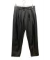 stein（シュタイン）の古着「FAKE LEATHER TROUSERS フェイクレザー トラウザー ST.231」｜ブラック