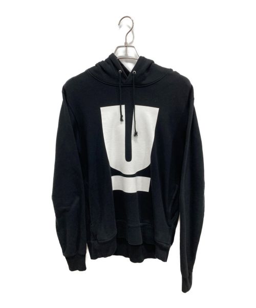 UNDERCOVER（アンダーカバー）UNDERCOVER (アンダーカバー) Uロゴプルオーバーパーカー ブラック サイズ:3(L)の古着・服飾アイテム