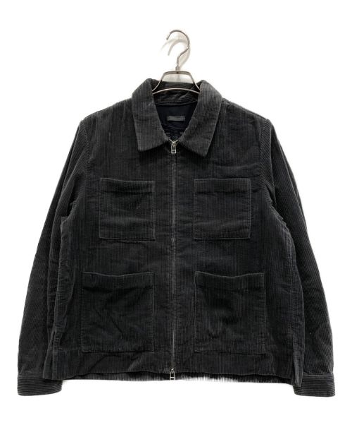 bukht（ブフト）bukht (ブフト) BIG CORDUROY BLOUSON グレー サイズ:2(M)の古着・服飾アイテム