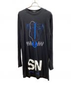 UNDERCOVERアンダーカバー）の古着「L/S TEE SPIRITUALNOISE」｜ブラック