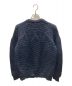 BATONER (バトナ―) MOHAIR NORDIC DRIVERS KNIT ネイビー サイズ:3：15800円