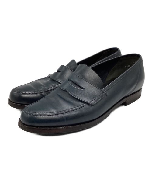 Crockett & Jones（クロケット＆ジョーンズ）Crockett & Jones (クロケット＆ジョーンズ) ローファー ネイビー サイズ:6Dの古着・服飾アイテム