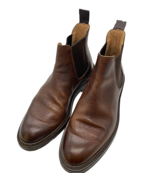 Crockett & Jones（クロケット＆ジョーンズ）Crockett & Jones (クロケット＆ジョーンズ) サイドゴアブーツ ブラウン サイズ:６Eの古着・服飾アイテム