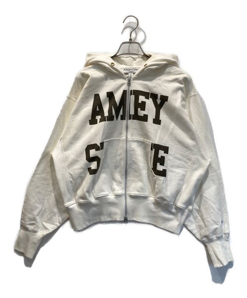 Americana（アメリカーナ）Americana (アメリカーナ) AMEYSTATEシークレットロゴ フーディ アイボリー サイズ:-の古着・服飾アイテム