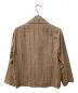 AURALEE (オーラリー) LINEN WOOL SILK SHARK SKIN SHIRTS JACKET ベージュ サイズ:3：14000円