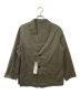 MARGARET HOWELL（マーガレットハウエル）の古着「COTTON SILK POPLIN JACKET」｜カーキ