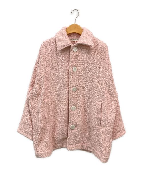 Sea Room lynn（シールームリン）Sea Room Lynn (シールームリン) Tweedシャツジャケット ピンク サイズ:Mの古着・服飾アイテム