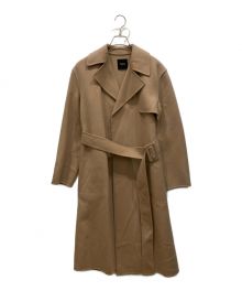 theory（セオリー）の古着「Luxe New Divide Wrap Trench リュクス ニュー ディバイド ラップ トレンチ 01-2309603」｜ベージュ