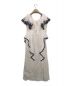 Her lip to (ハーリップトゥ) Cutwork Embroidery Angel Sleeve Dress ホワイト×ネイビー サイズ:S：9000円