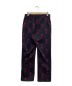 Needles (ニードルズ) Track Pant - Poly Jq ブラック×レッド サイズ:M：10000円