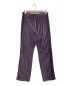 Needles (ニードルズ) Narrow Track Pant - C/Pe Velour パープル サイズ:M：12000円