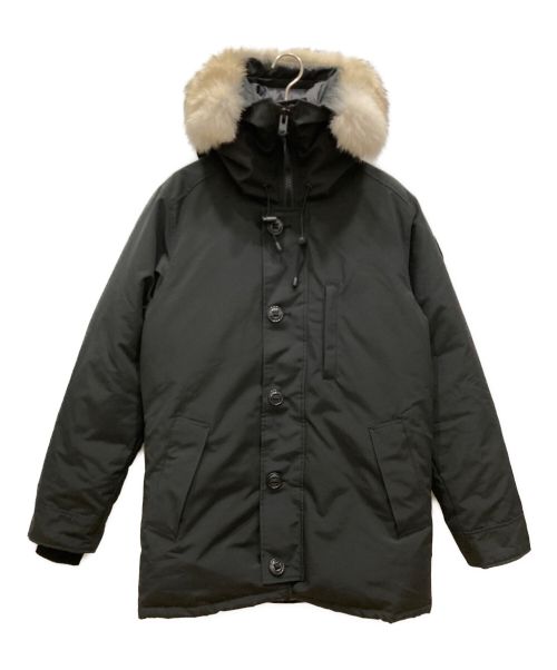 CANADA GOOSE（カナダグース）CANADA GOOSE (カナダグース) 3426MB CHATEAU PARKA BLACK シャトー パーカー ブラック ファー ブラック サイズ:Mの古着・服飾アイテム