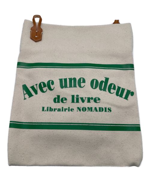 NOMADIS（ノマディス）NOMADIS (ノマディス) BOOKキャンバスショルダーバッグの古着・服飾アイテム