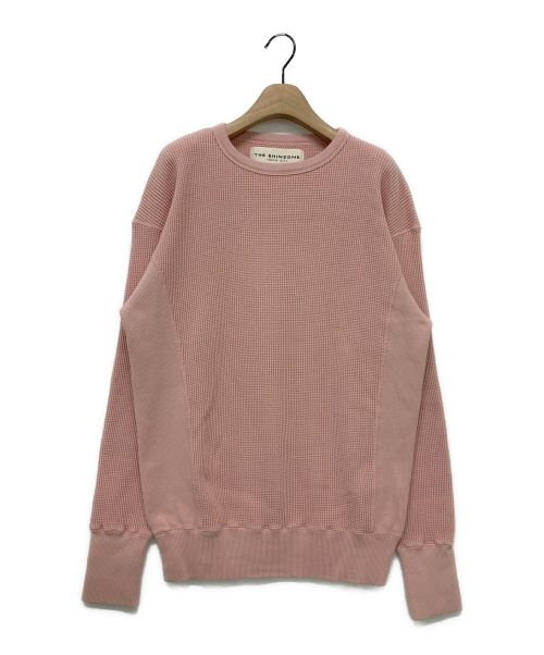 THE SHINZONE（ザ シンゾーン）THE SHINZONE (ザ シンゾーン) WAFFLE PULLOVER ピンク サイズ:FOの古着・服飾アイテム