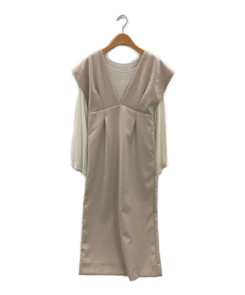 acka（エーシーケーエー）Acka (エーシーケーエー) sheer inner one-piece ベージュ サイズ:2の古着・服飾アイテム