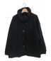 Y's for living（ワイズフォーリビング）の古着「BOA FLEECE CARDIGAN」｜ブラック