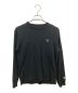 Y's（ワイズ）の古着「LONG SLEEVE COTTON TEE」｜ブラック