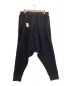 s'yte（サイト）の古着「Hem Rib Saruel Pants」｜ブラック