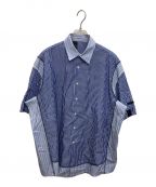 N.HOOLYWOODエヌ ハリウッド）の古着「HALF SLEEVE SHIRT」｜スカイブルー