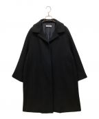 JIL SANDERジルサンダー）の古着「Wool Long Coat ウール ロング コート JSPI124824」｜ブラック