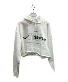 SKIN（スキン）の古着「HOODIE SHORT SWEATSHIRTS」｜ホワイト